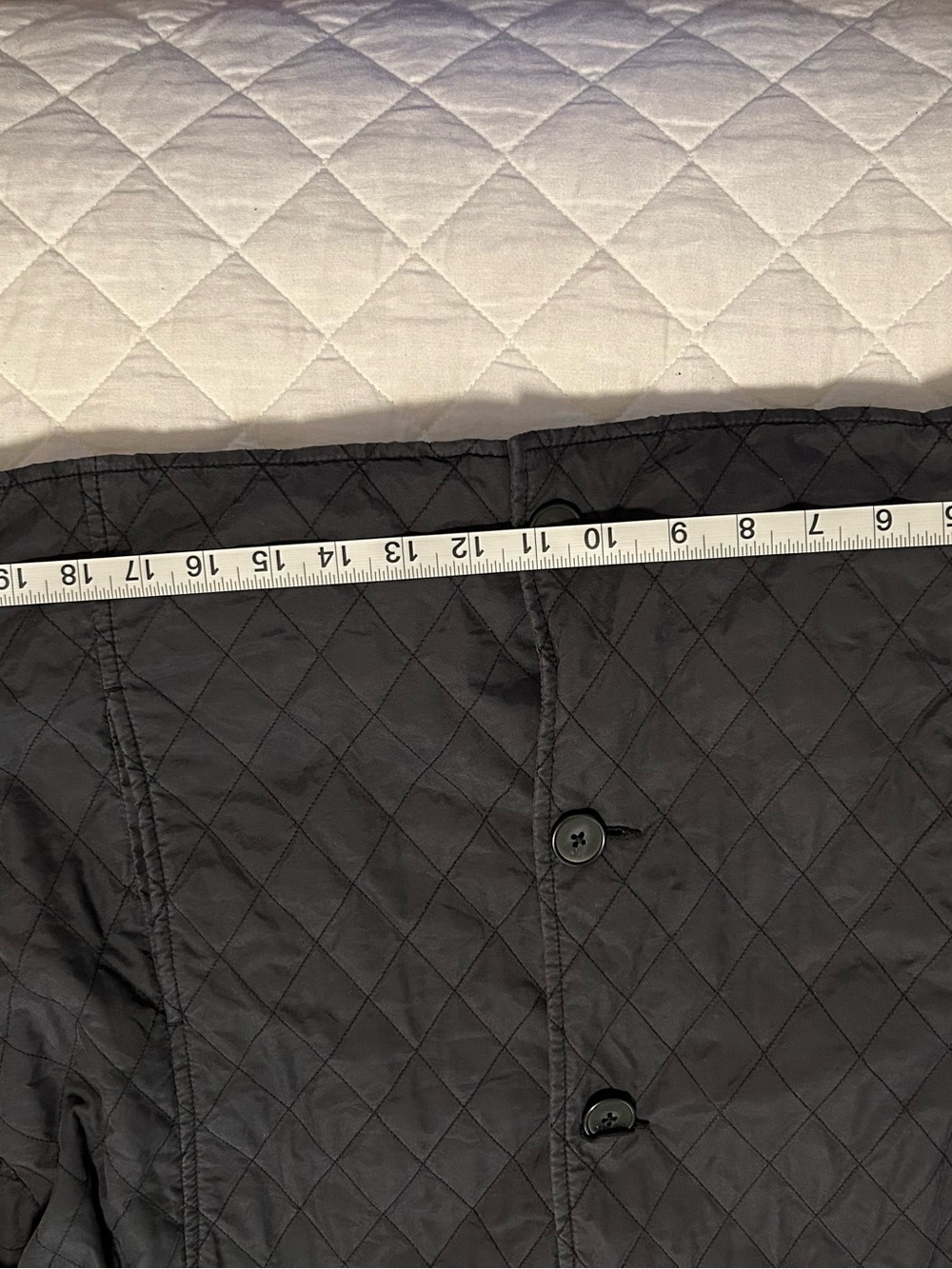 L.L. Bean Quilted Dark Black Puffer Jacket - Picture 6 of 8